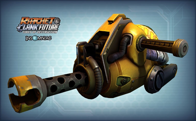 ratchet and clank blaster