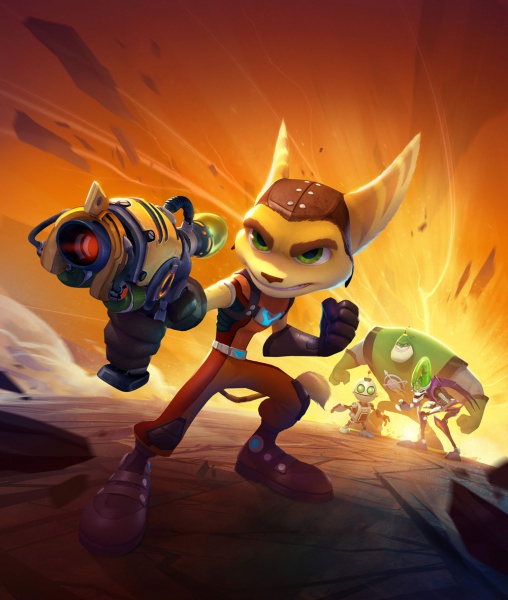 Ratchet & Clank: All 4 One Concept Art