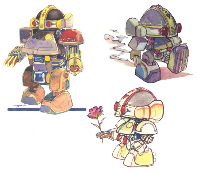 SaGa Frontier Concept Art