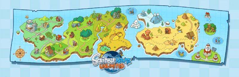 Scribblenauts Unlimited Concept Art