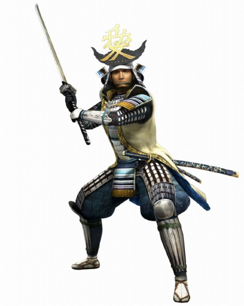 Sengoku Basara Samurai Heroes Concept Art