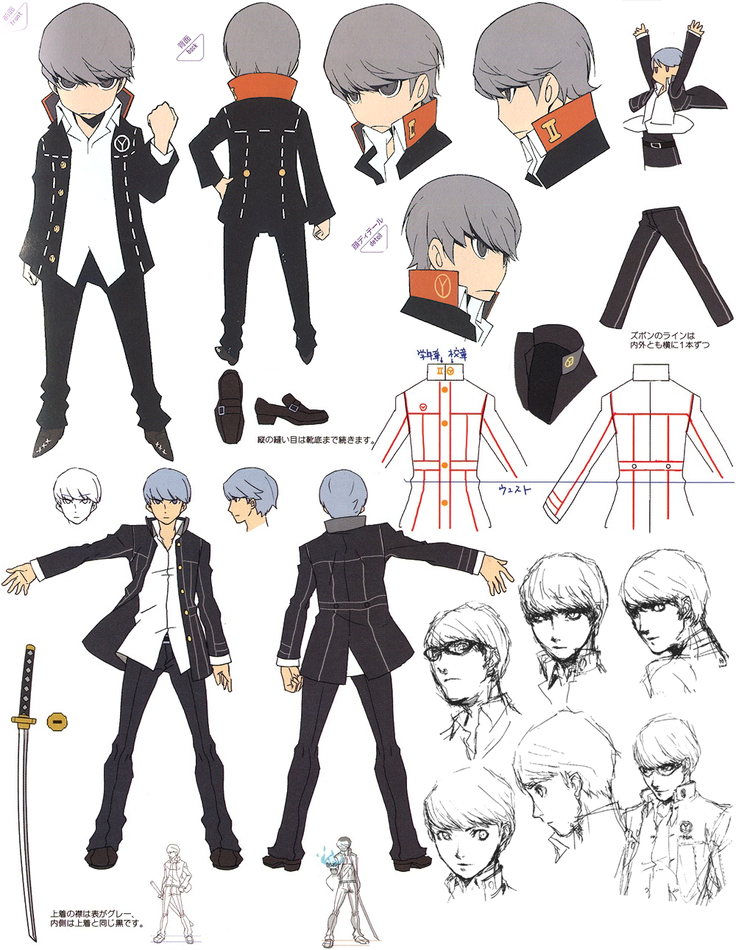 Persona Q: Shadow of the Labyrinth Concept Art & Characters