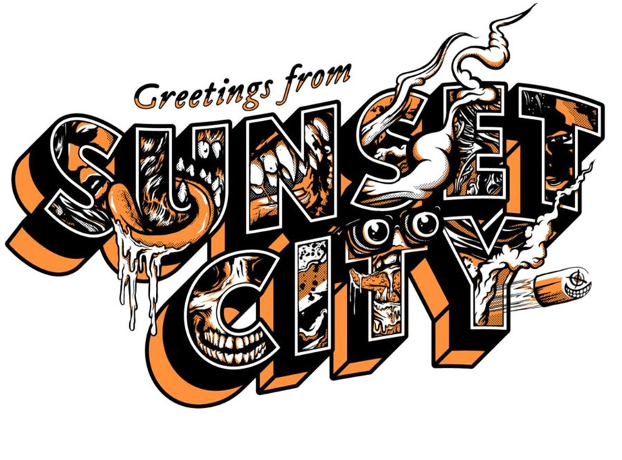 Overdrive Sunset Font …  Sunset overdrive, Punk font, Graffiti lettering