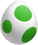 A Blue Bubble Baby Yoshi Egg from the official artwork set for New  #SuperMarioBros U on #WiiU. #Mario #MarioBros http:/…