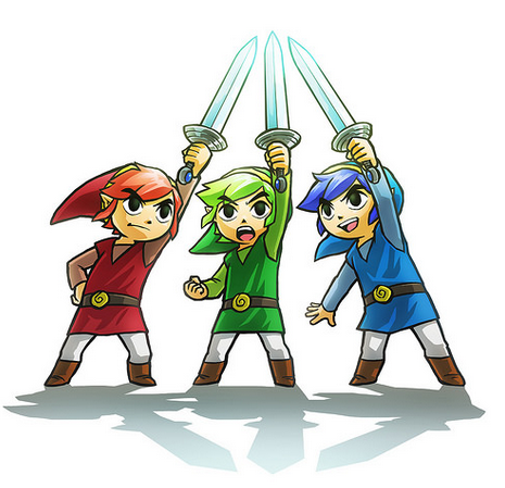 The Legend of Zelda: Tri Force Heroes Concept Art