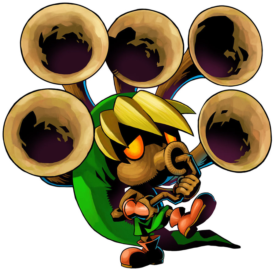 The Legend of Zelda Majora's Mask 3D Concept Art