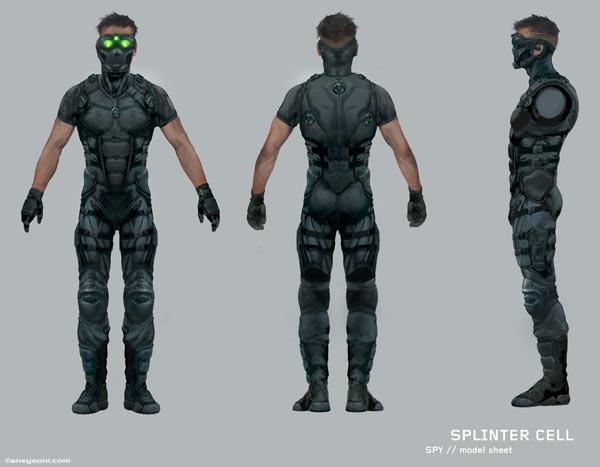 Tom Clancy's Splinter Cell: Double Agent Concept Art.