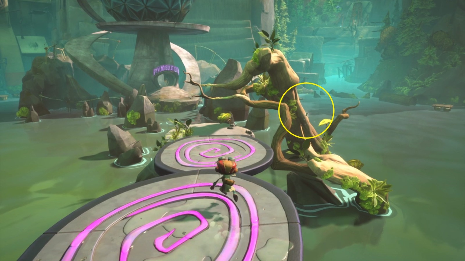 PSI Challenge Cards Motherlobe Quarry Psychonauts 2 Walkthrough