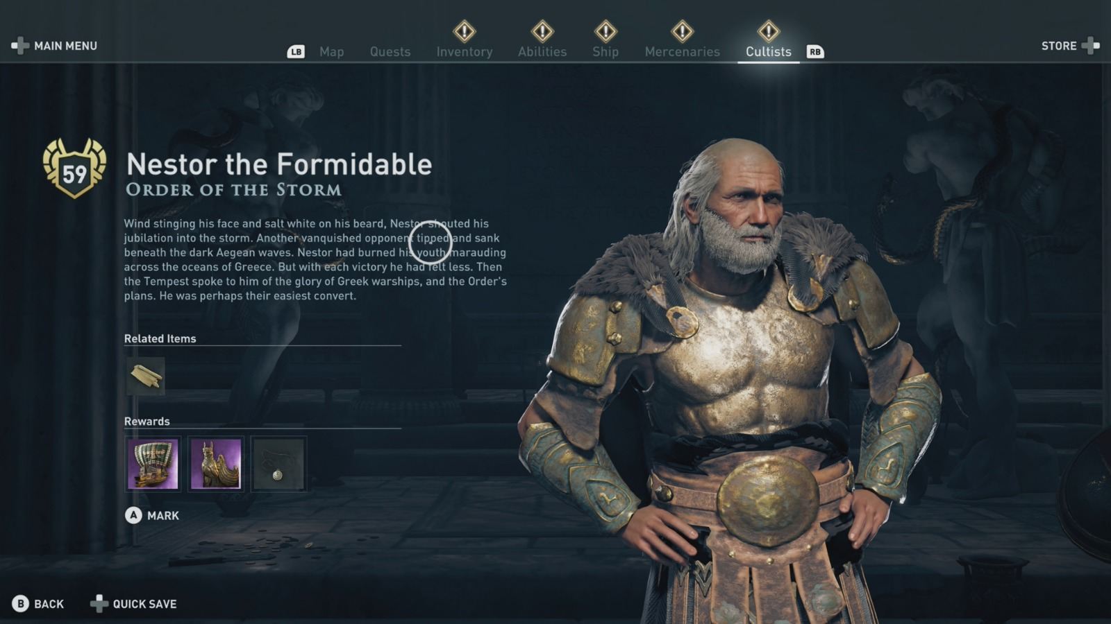 The Order of the Storm Assassin's Creed Odyssey Legacy of the First