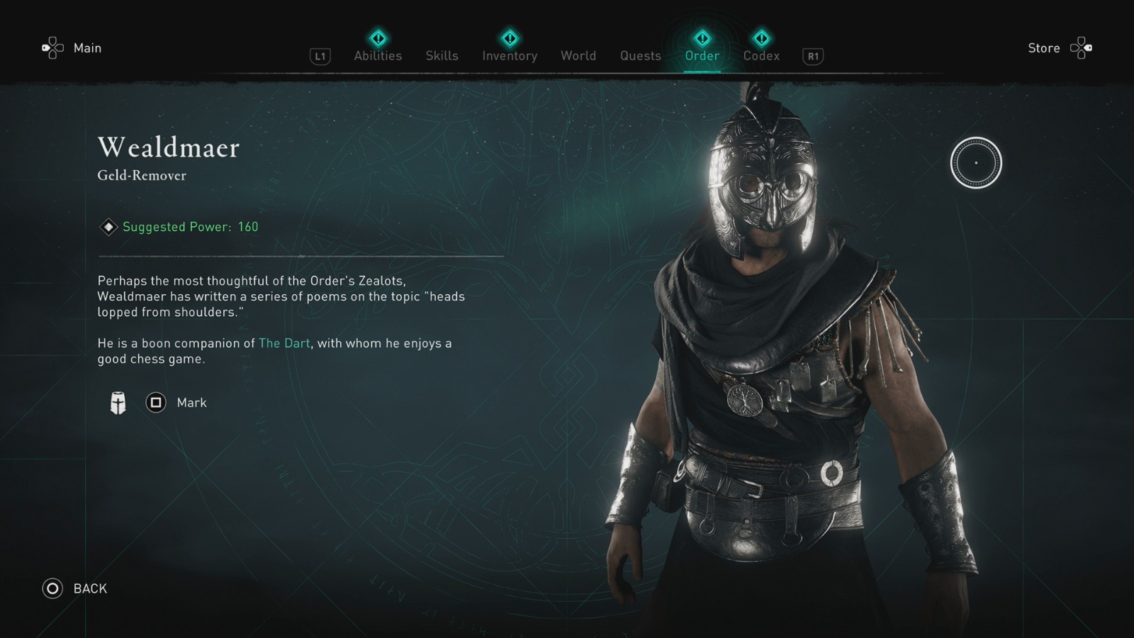 Assassin S Creed Valhalla Wealdmaer Zealot Order Of The Ancients My