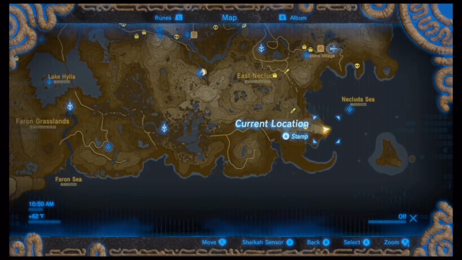 Calora Lake Breath Of The Wild - Zelda Breath Of The Wild Map Shrines ...