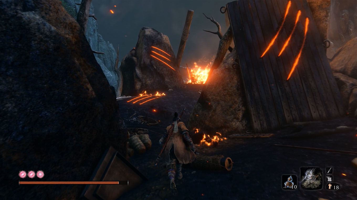 Walkthrough: Ashina Outskirts (Invasion) - Sekiro: Shadows Die Twice ...