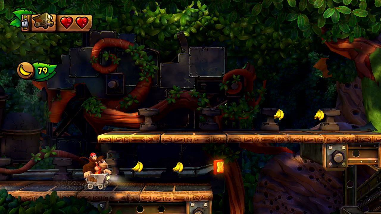 1-4 Trunk Twister - Donkey Kong Country: Tropical Freeze Walkthrough ...