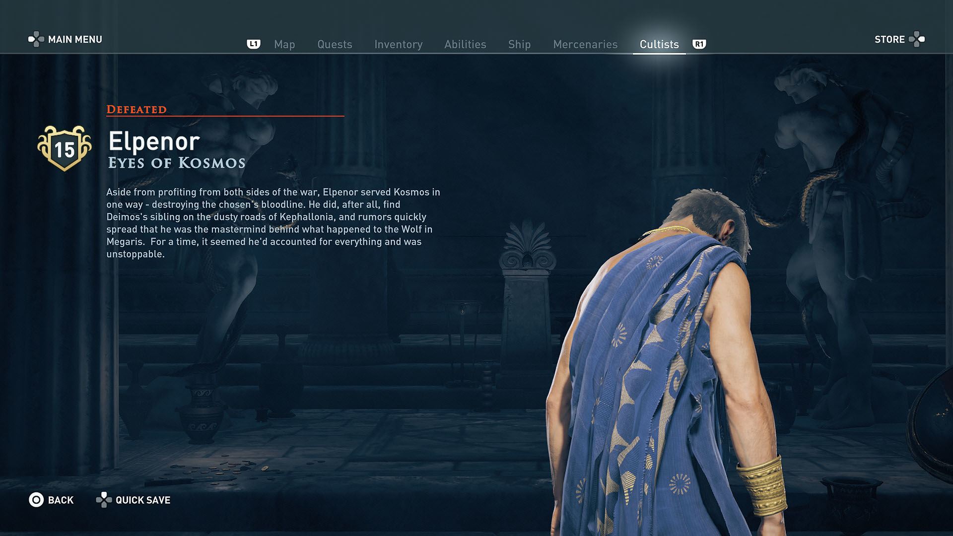 Ассасин одиссея глаз космоса. Assassin's Creed Элпенор. Одиссея Элпенор. Ассасин Крид Одиссея броня змеи. Элпенор Assassins Creed Odyssey.