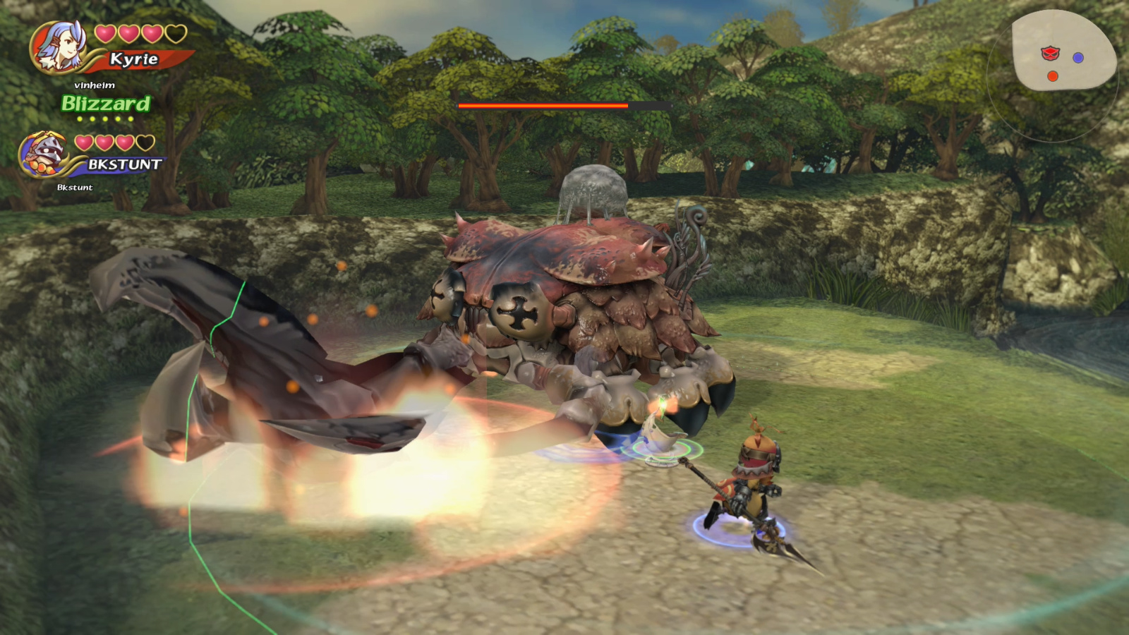 Final Fantasy Crystal Chronicles Remastered Great Crab Boss Guide