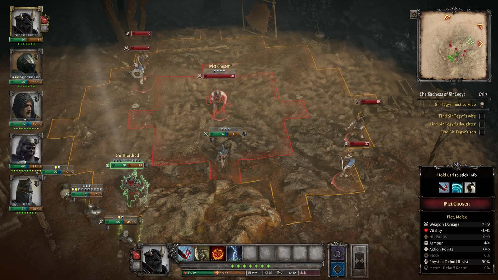 The Sadness of Sir Tegyr Side Mission Guide King Arthur Knight's