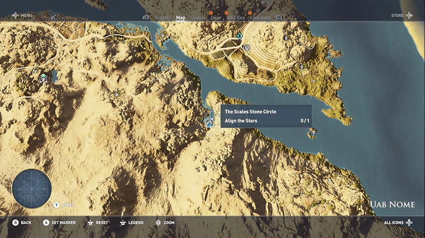 Stone Circles - Assassin's Creed Origins Walkthrough - Neoseeker