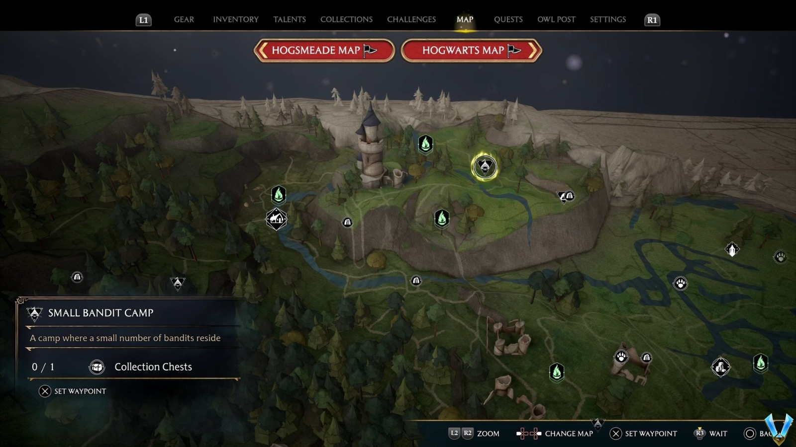 Hogwarts Legacy All Collection Chests North Ford Bog Locations