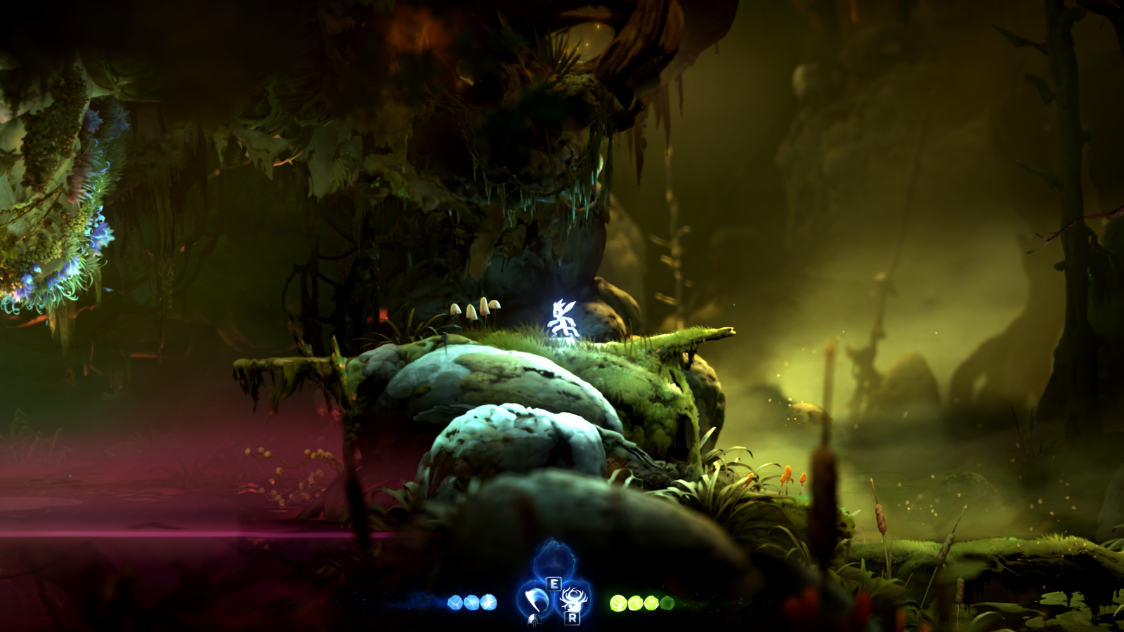 Inkwater Marsh Ori and the Will of the Wisps Walkthrough Neoseeker