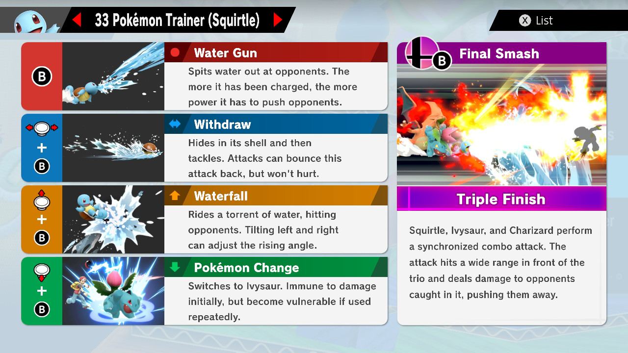 Pokemon Trainer Super Smash Bros. Ultimate Walkthrough Neoseeker