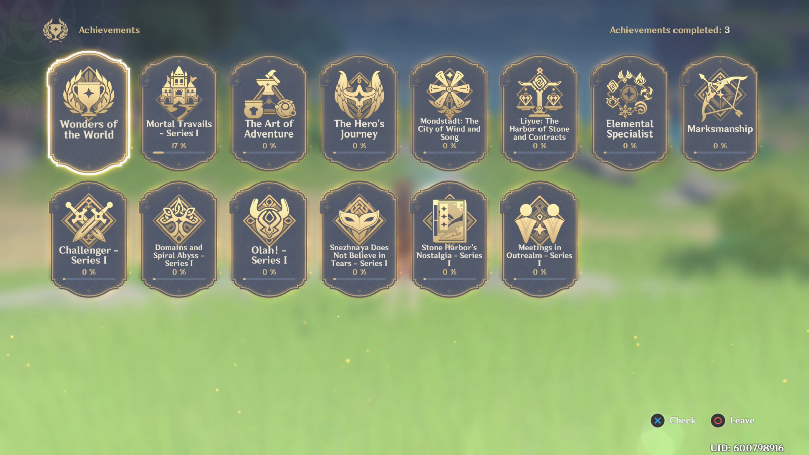 Genshin Impact Menu Options Neoseeker