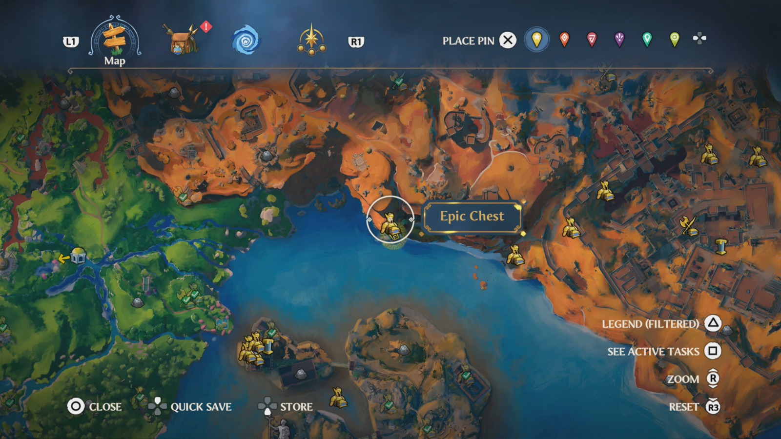 Wars Den Chest Locations Immortals Fenyx Rising Walkthrough Neoseeker