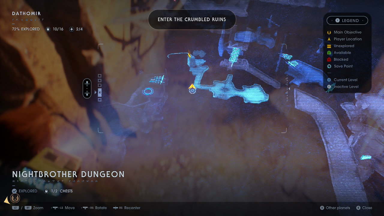 Dathomir Enter the Ruins Star Wars Jedi Fallen Order Walkthrough