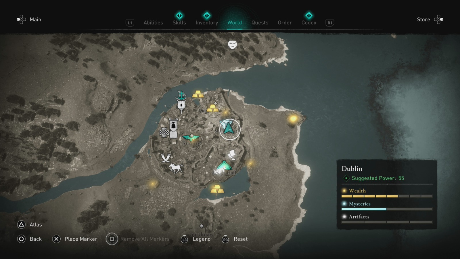 Wrath of the Druids - Offering Altar Locations - Assassin's Creed ...