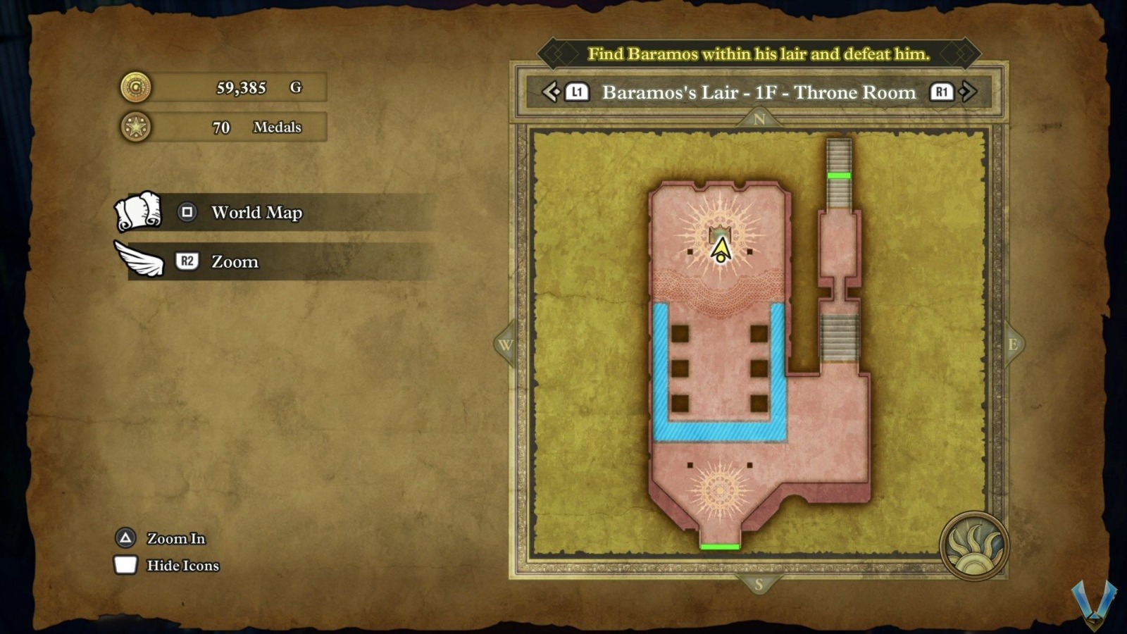Baramos's Lair - Dragon Quest III HD-2D Remake Walkthrough - Neoseeker