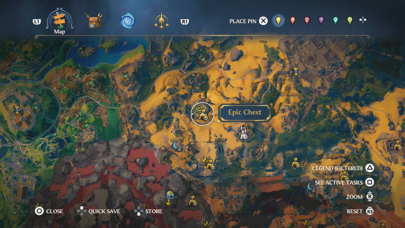 The Chest Locations Immortals Fenyx Rising Walkthrough