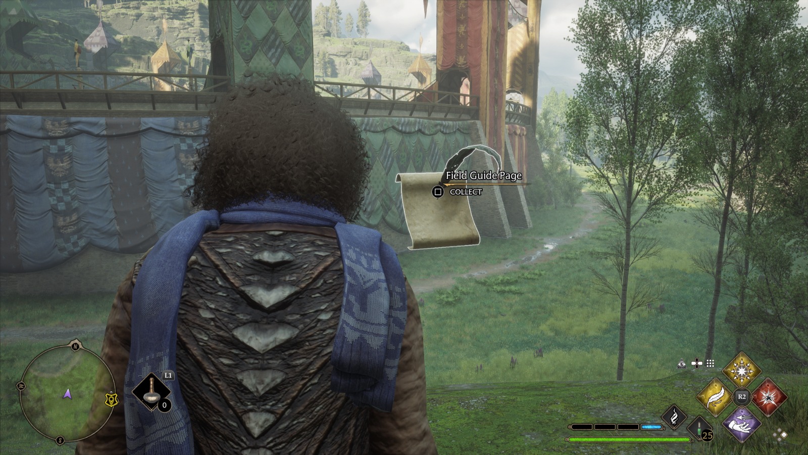 Field Guide Pages Hogwarts The Bell Tower Wing Hogwarts Legacy