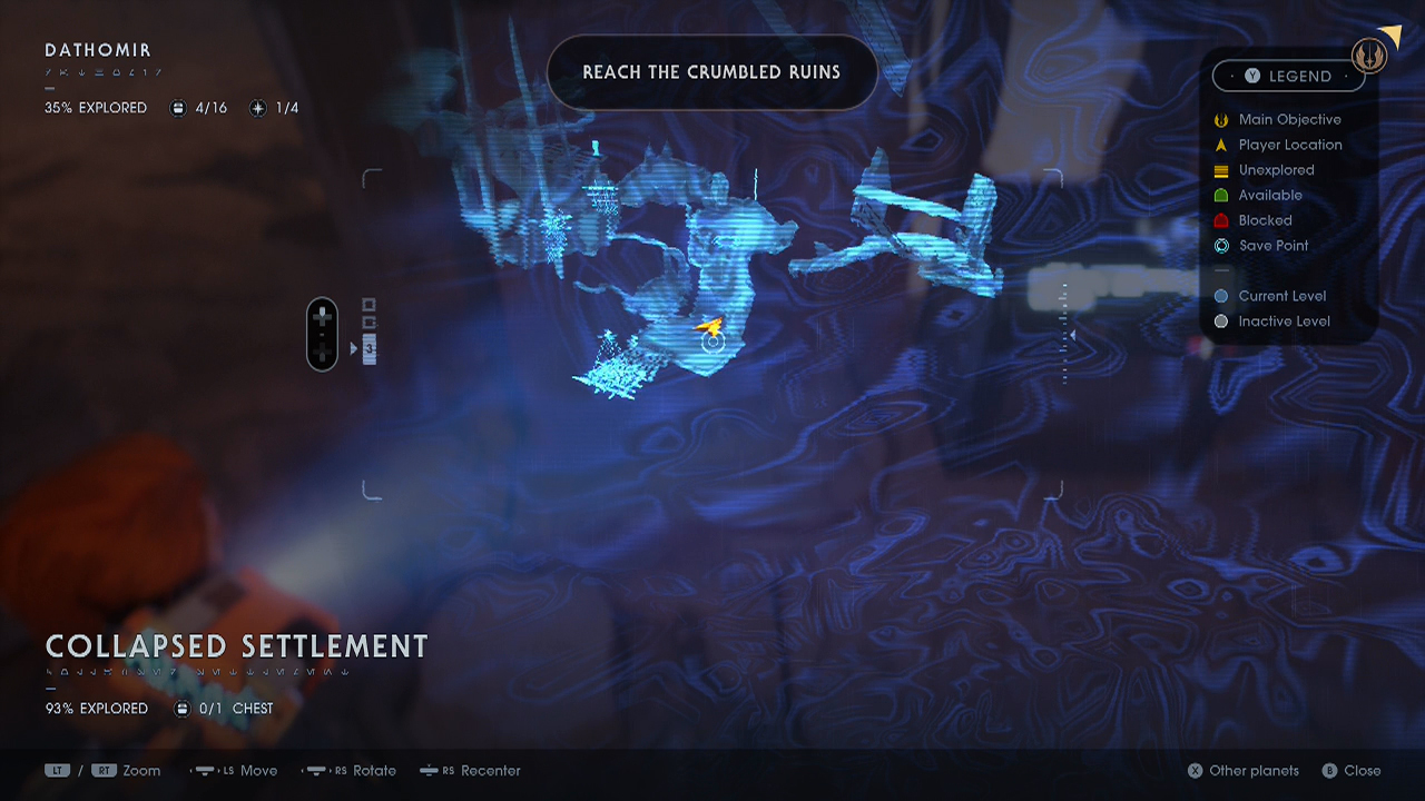 Dathomir Find a Way to Reach the Ruins Star Wars Jedi Fallen Order