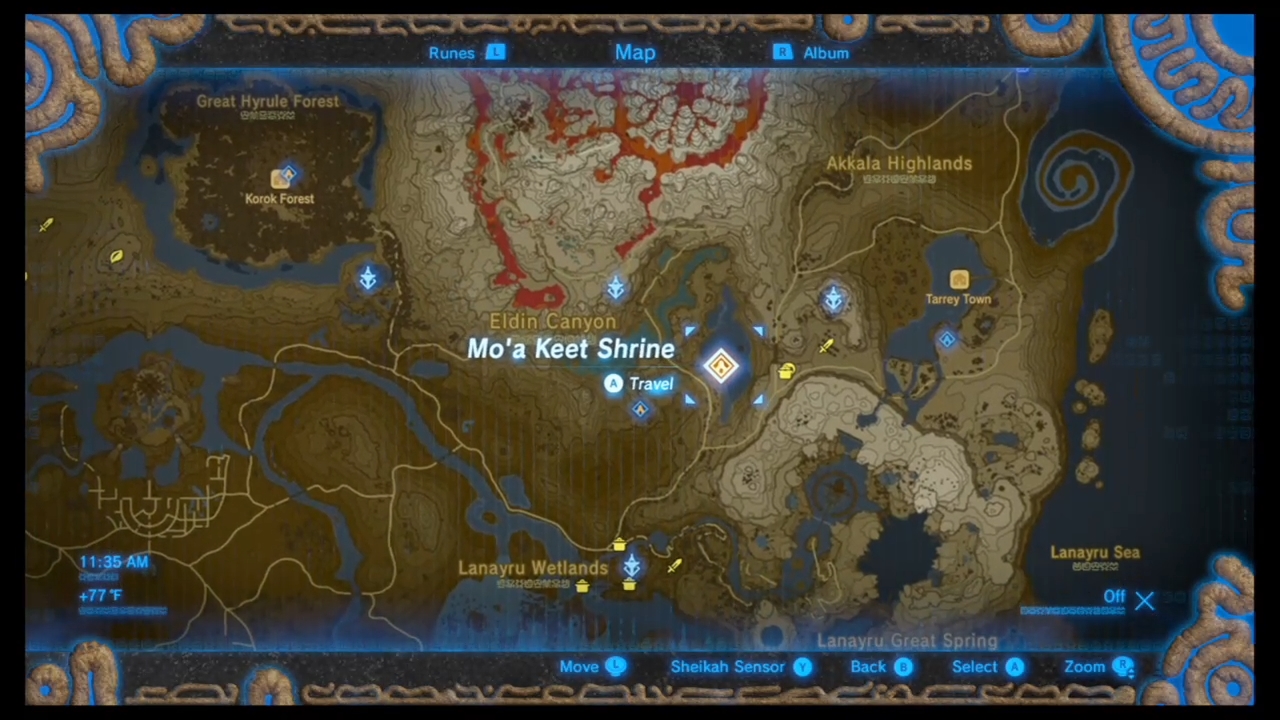 Eldin Shrines and Shrine Quests - The Legend of Zelda: Breath of the ...