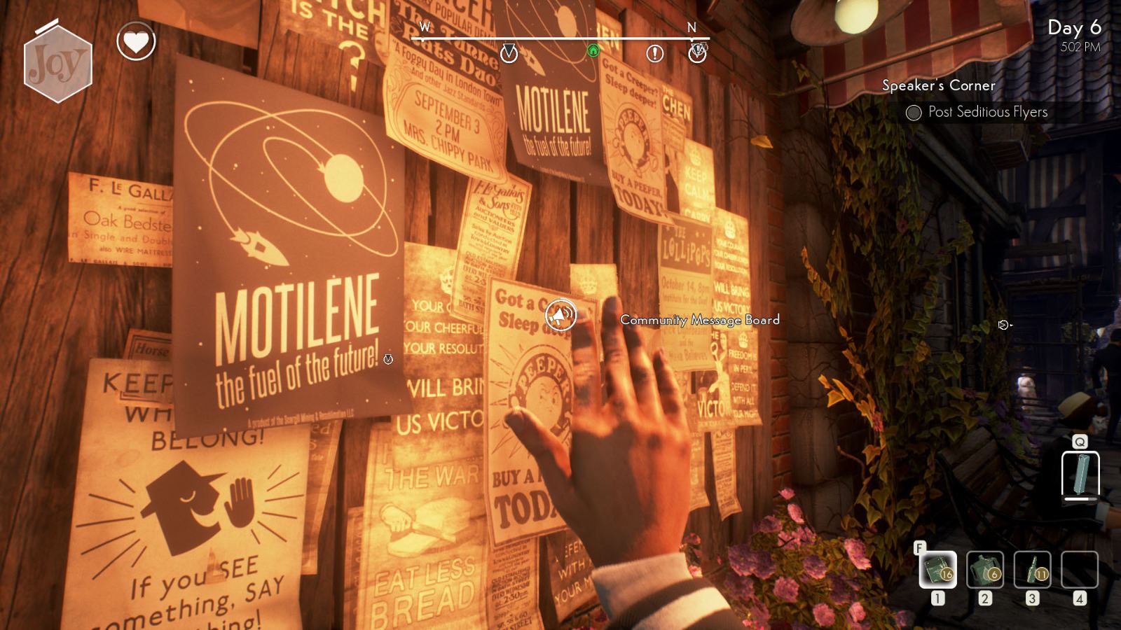 Sidequest Speaker's Corner We Happy Few Walkthrough Neoseeker