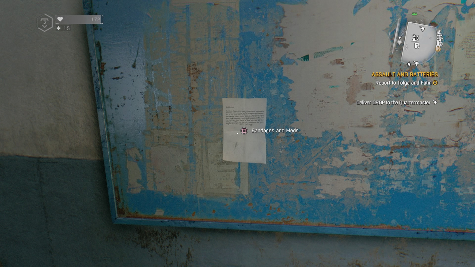 Bandages and Meds Dying Light Walkthrough Neoseeker