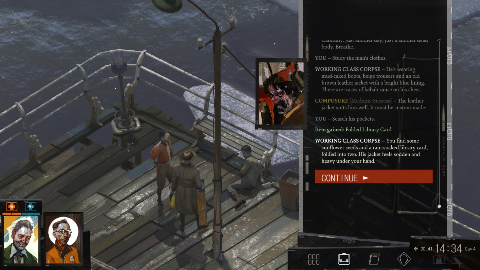 Dead body on the boardwalk Disco Elysium Walkthrough Neoseeker