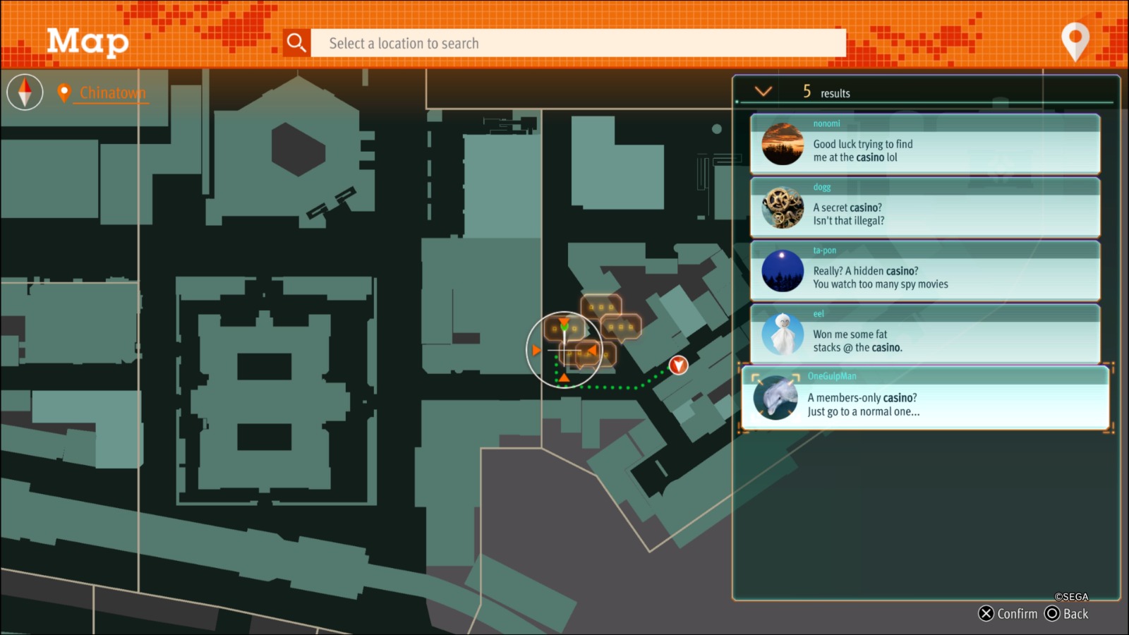 Lost Judgment Underground Casino Neoseeker