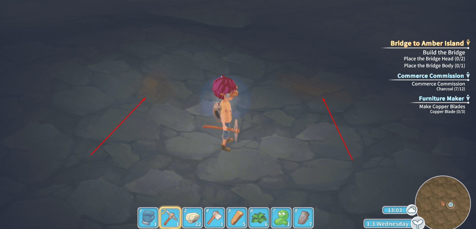 Bridge to Amber Island My Time At Portia Walkthrough Neoseeker