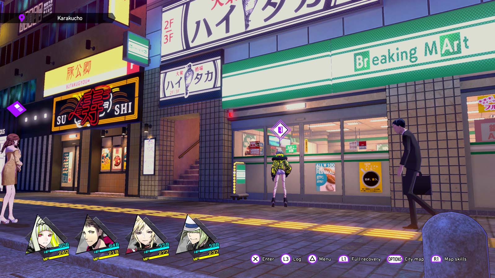 Girl's Night Out Request Guide Soul Hackers 2 Neoseeker