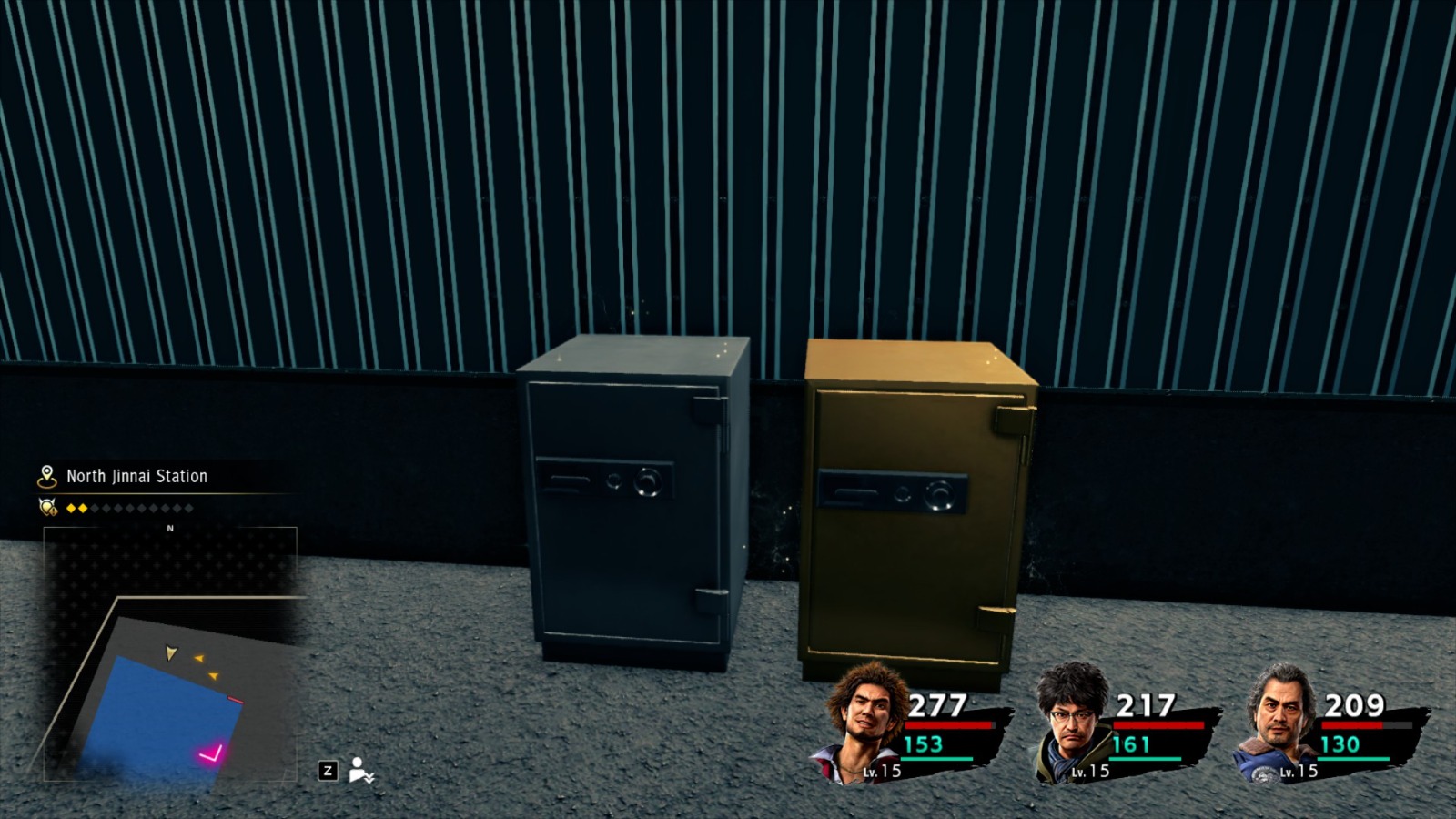 Gold Safe Locations (Isezaki Ijincho) - Yakuza: Like a Dragon