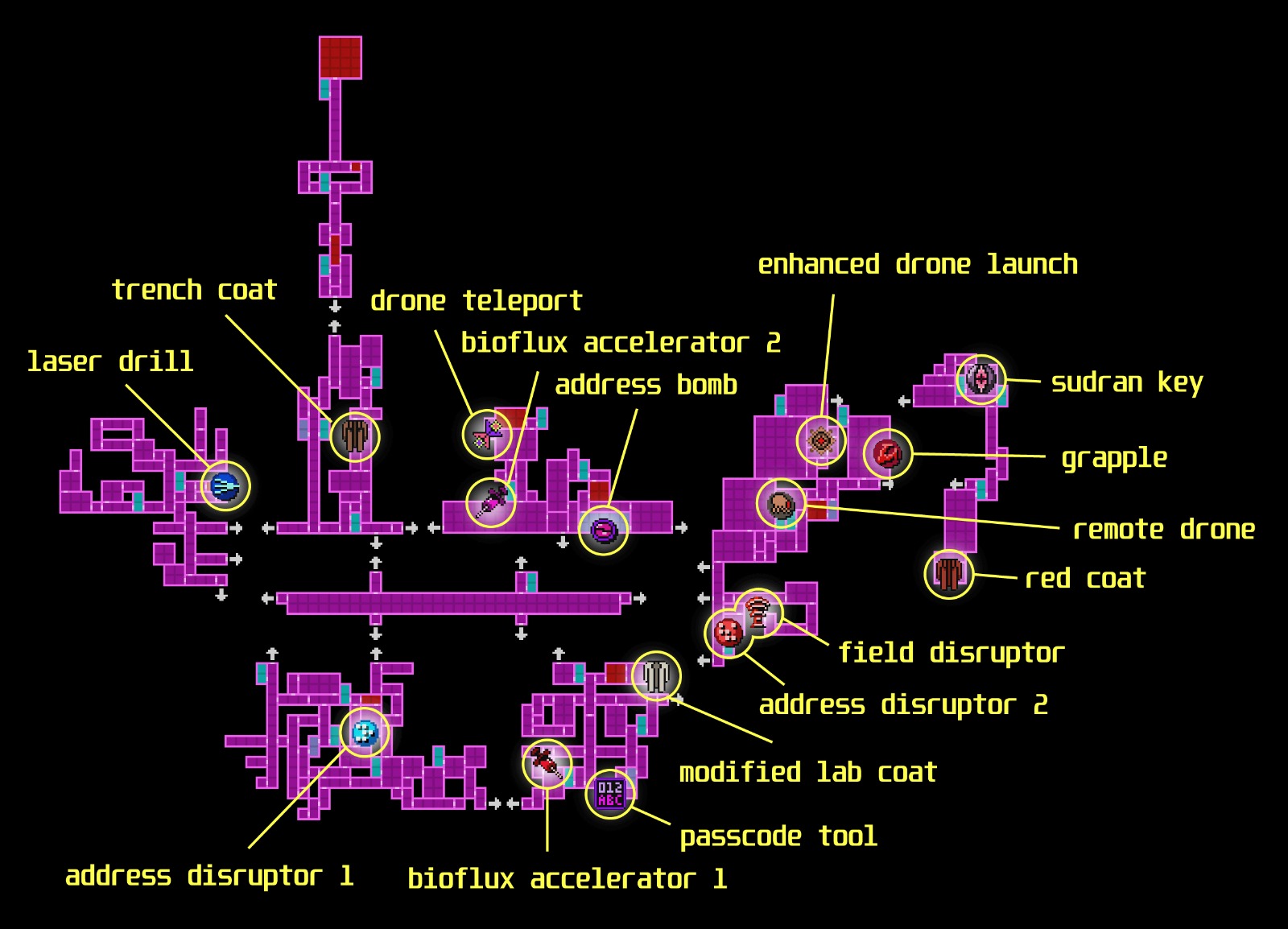 axiom verge 2 complete map