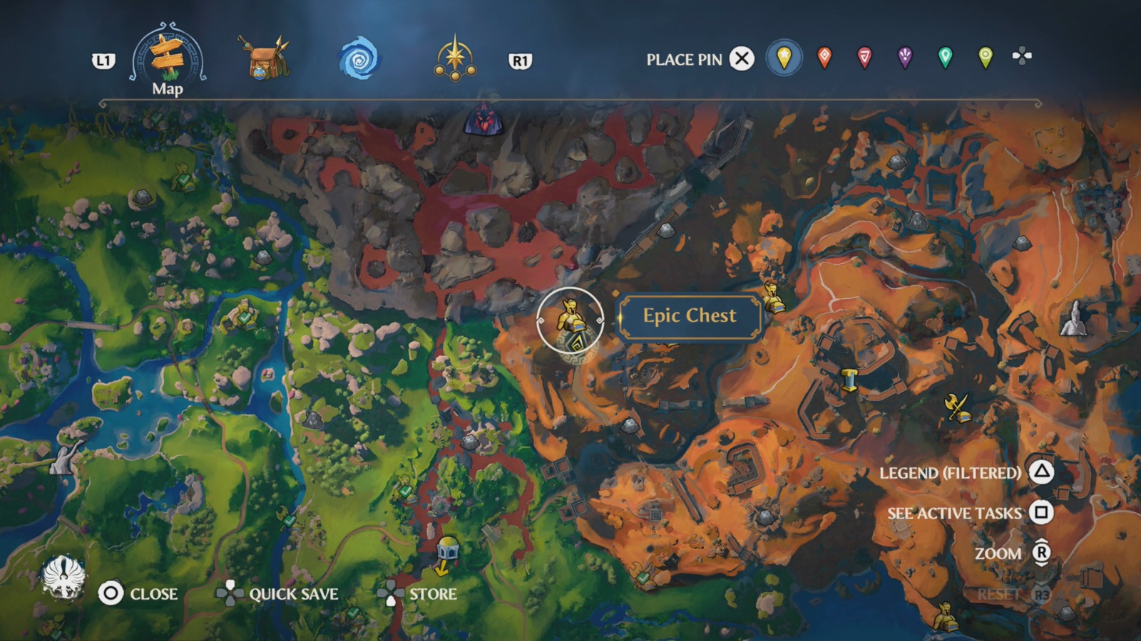 Wars Den Chest Locations Immortals Fenyx Rising Walkthrough Neoseeker