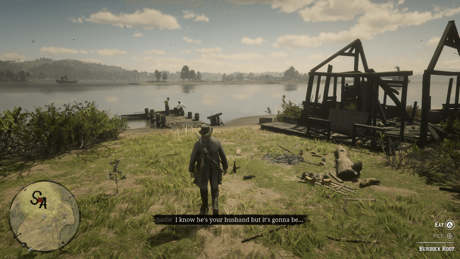 red dead redemption 2 stranded on island