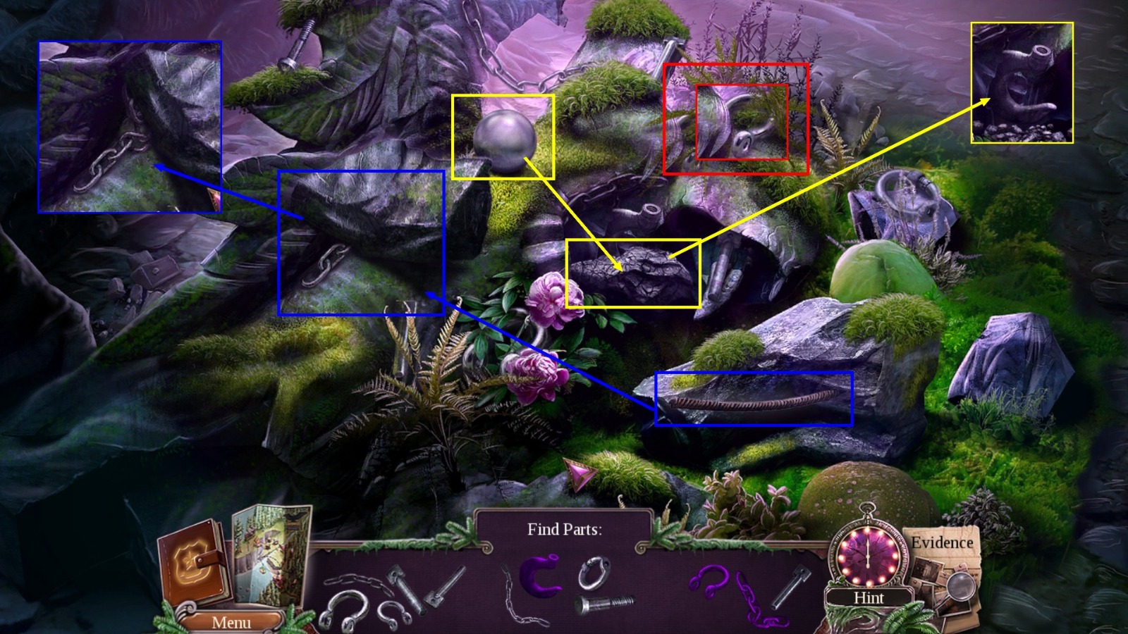 Hidden Objects Scenes (main) Enigmatis 2 The Mists of Ravenwood Walkthrough Neoseeker