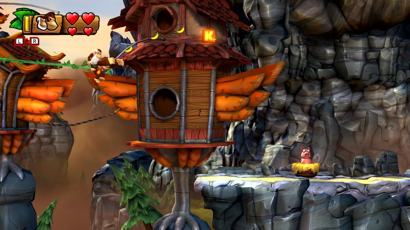 26 Wing Ding Donkey Kong Country Tropical Freeze Walkthrough