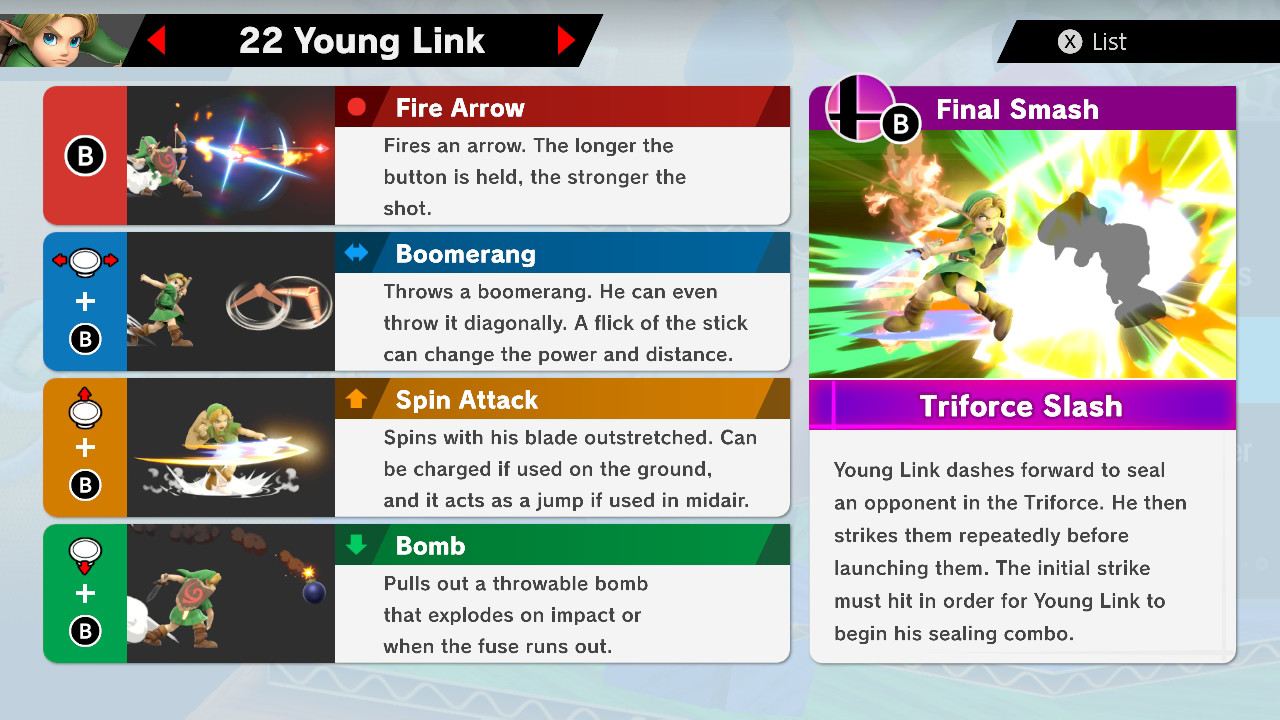 Young Link Super Smash Bros. Ultimate Walkthrough Neoseeker