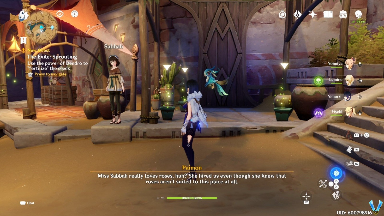 Genshin Impact The Exile Sprouting Walkthrough Neoseeker