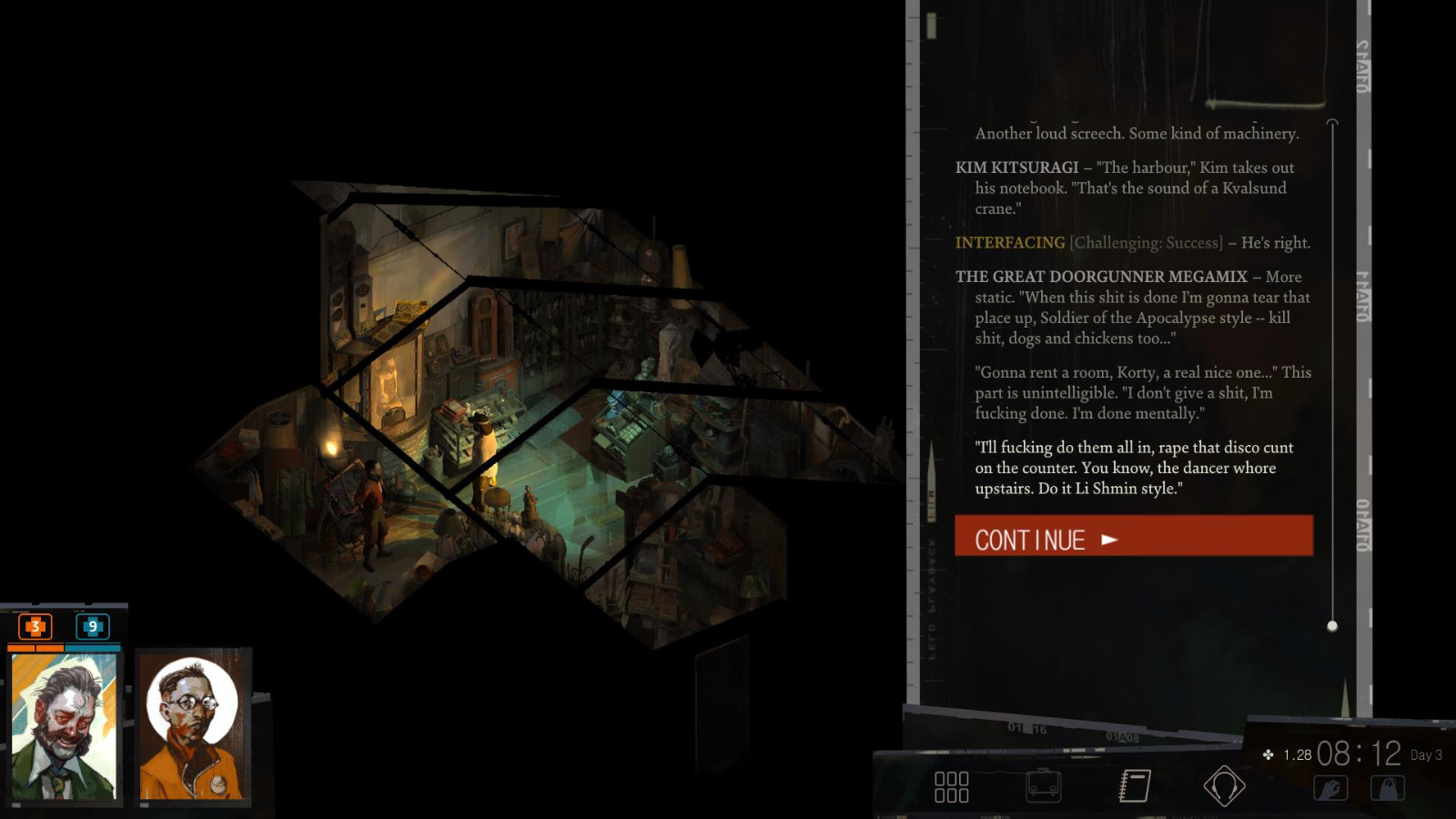 Speak to the assault victim Disco Elysium Walkthrough Neoseeker