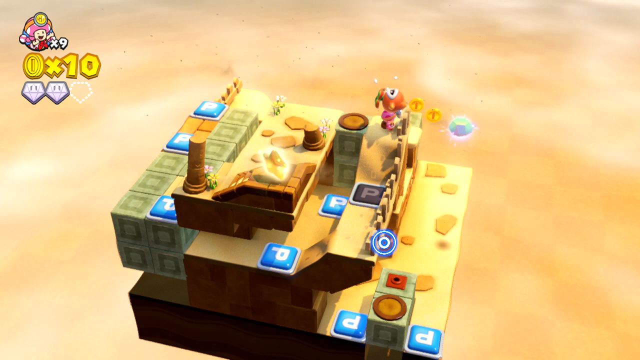 3-8 Up 'n' Down Desert - Captain Toad: Treasure Tracker Switch Remaster ...