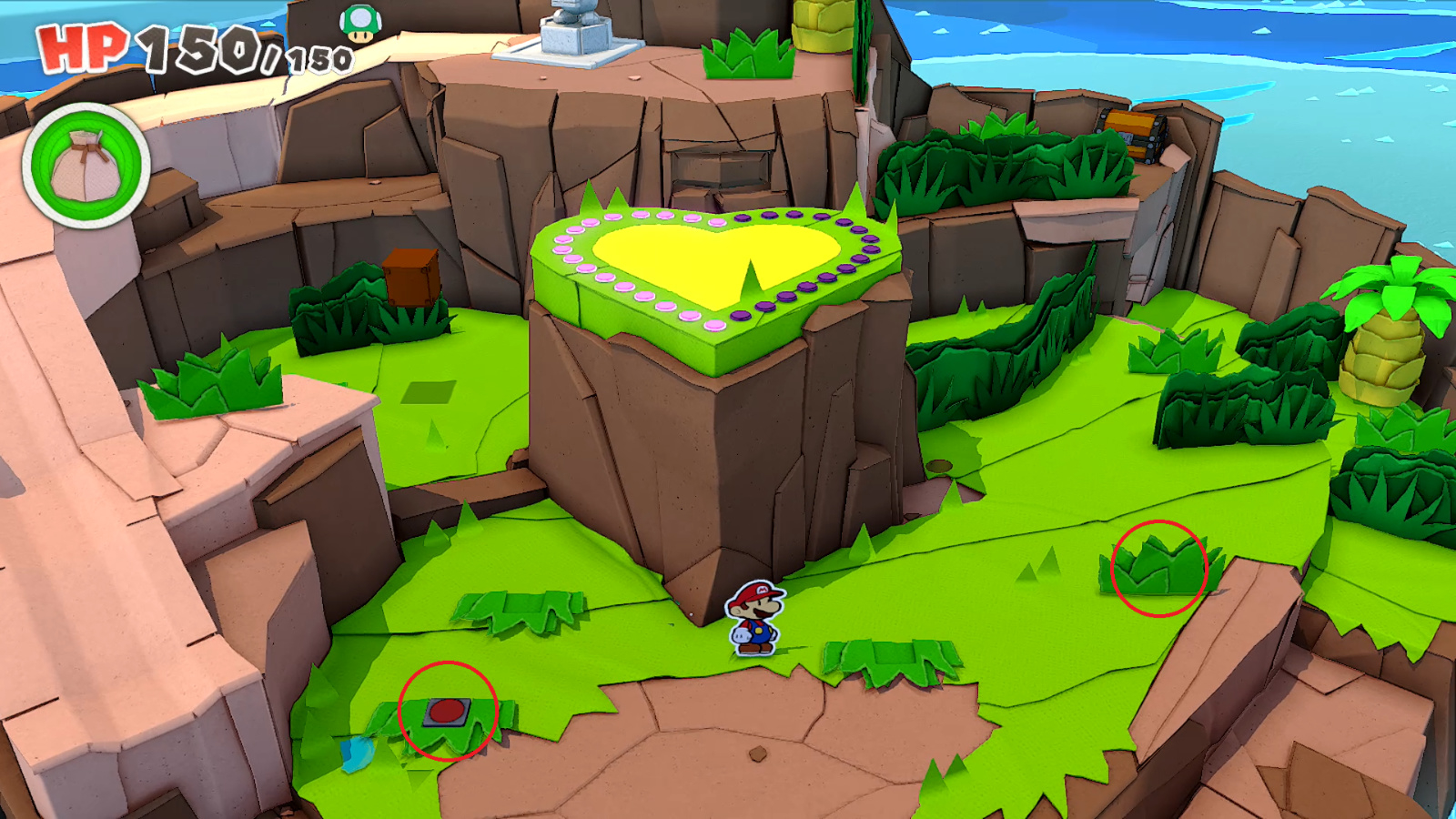 Paper Mario Origami King Heart Island Walkthrough Paper Mario The